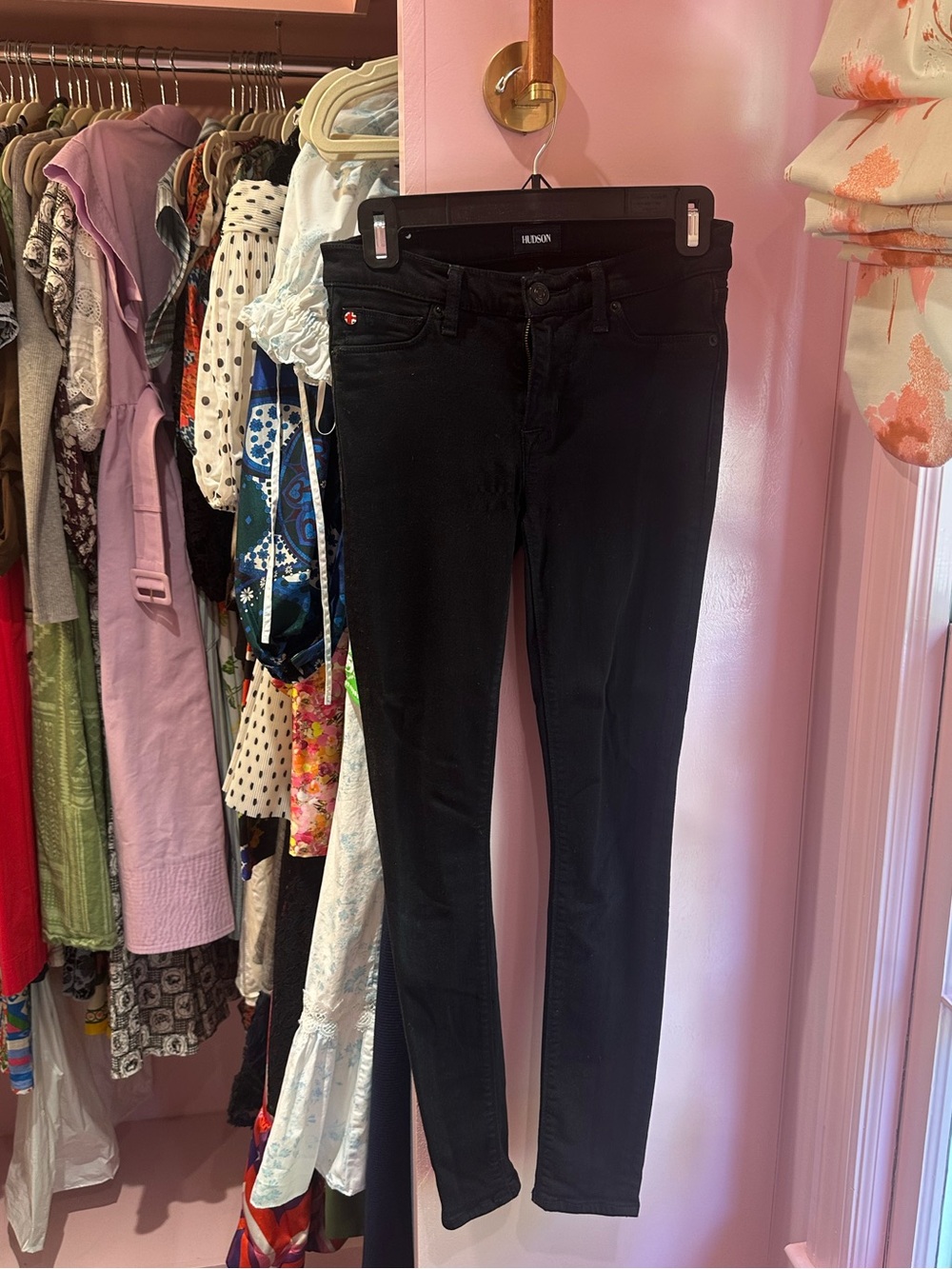Hudson Jeans Black Skinny Jeans